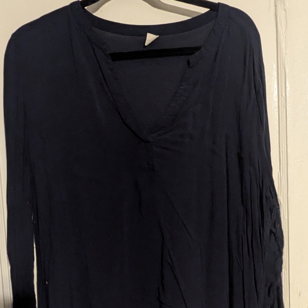 Old Navy Navy Blue Blouse